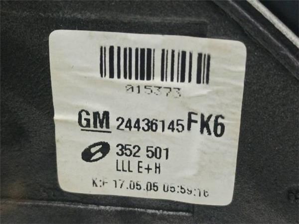 RETROVISOR ELECTRICO IZDO. Opel Vectra 1.9 CDTI C GTS 150CV (2004-2008) (110 KW) - 24052 / Z19DTH