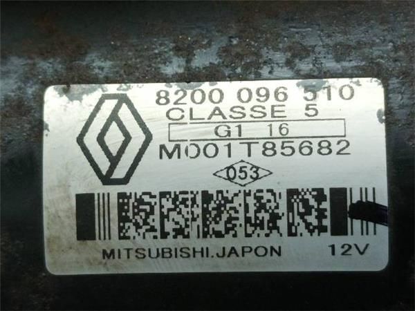 MOTOR ARRANQUE Renault Laguna 1.9 DCI II (BG) 100CV (2001-2005) (74 KW) - 24131 / F9QN7