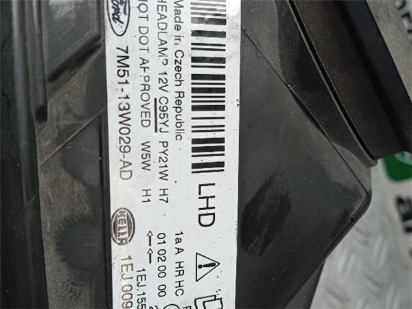 FARO DEL. DCHO Ford C Max 1.6 TDCI (DM2) 109CV (2007-2010) (80 KW) - 24214 / G8DB
