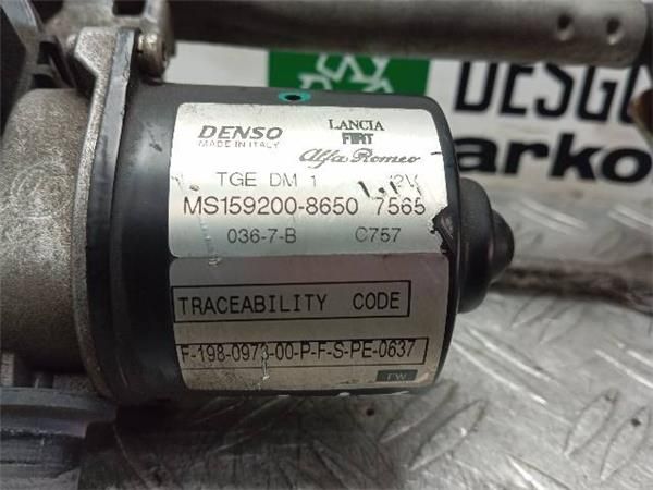 MOTOR LIMPIAPARABRISAS DEL. Fiat Bravo 1.9 JTD (198A) 120CV (2007-2009) (88 KW) - 24287 / 192A8000