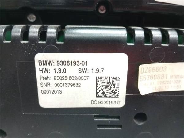 MANDOS CALEFACCION / A.A. BMW 520 2.0 D SERIE 5 GT (F07) 184CV (2011-2017) (135 KW) - 24293 / N47D20C