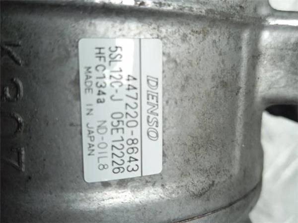 COMPRESOR AIRE ACOND. Fiat Stilo 1.9 JTD (192A) 115CV (2001-2006) (85 KW) - 24342 / 192A1000