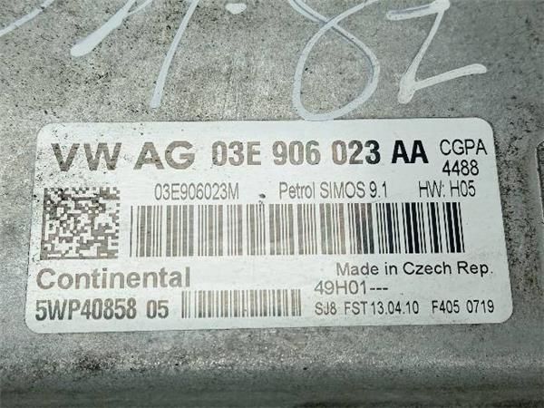 CENTRALITA MOTOR UCE Seat Ibiza 1.2 G IV (6J5) 70CV (2008-2015) (51 KW) - 24468 / CGP