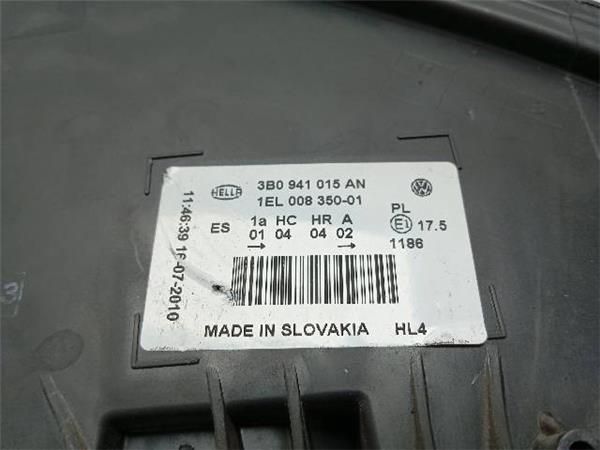 FARO DEL. IZDO. Volkswagen Passat 1.9 TDI (B5) 130CV (2000-2005) (96 KW) - 24485 / AVF