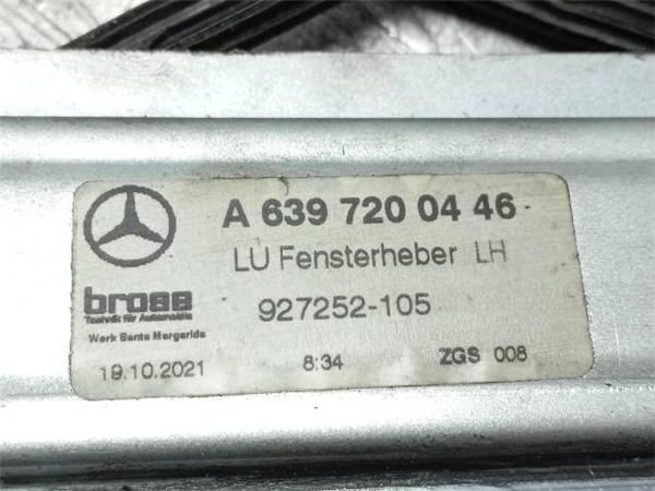 ELEVALUNAS ELECTRICO DEL. IZDO. Mercedes Vito 2.2 CDI 111 (639.6) 109CV (2003-2010) (80 KW) - 24495 / 646982