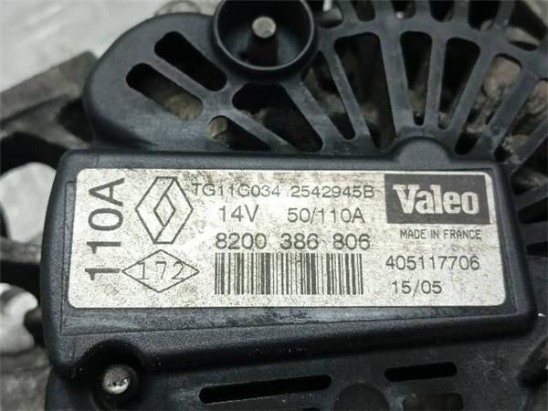 ALTERNADOR Renault Megane 1.5 HDI II (BM) 101CV (2003-2008) (74 KW) - 24731 / K9KF7