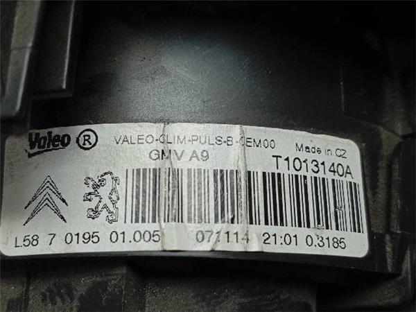 VENTILADOR CALEFACCION Peugeot 208 1.4 HDI I 68CV (2012-...) (50 KW) - 24740 / 8H01