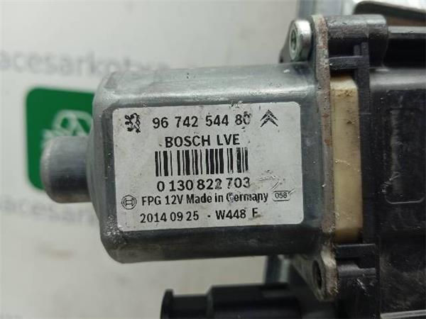 ELEVALUNAS ELECTRICO DEL. IZDO. Peugeot 208 1.4 HDI I 68CV (2012-...) (50 KW) - 24747 / 8H01