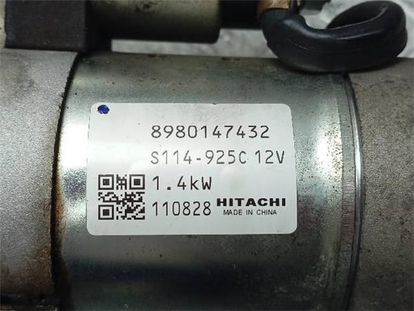 MOTOR ARRANQUE Opel Zafira 1.7 CDTI B (M75) 110CV (2008-2015) (81 KW) - 24806 / A17DTR
