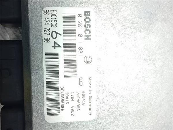 CENTRALITA MOTOR UCE Peugeot 307 2.0 HDI SW (3H) 107CV (2000-2009) (79 KW) - 24845 / RHS