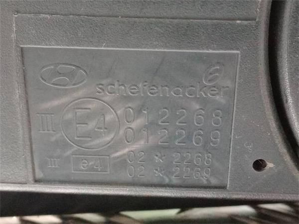 RETROVISOR ELECTRICO DCHO. Hyundai Tucson 2.0 CRDI (JM) VGT 4X4 140CV (2006-2010) (103 KW) - 24922 / D4EA
