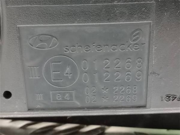 RETROVISOR ELECTRICO IZDO. Hyundai Tucson 2.0 CRDI (JM) VGT 4X4 140CV (2006-2010) (103 KW) - 24923 / D4EA