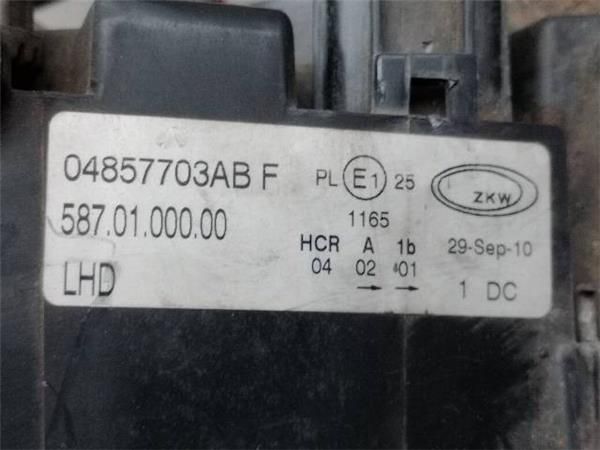 FARO DEL. IZDO. Chrysler Voyager 2.4 G IV (RG) 147CV (2000-2008) (108 KW) - 24926 / B O 2,4L