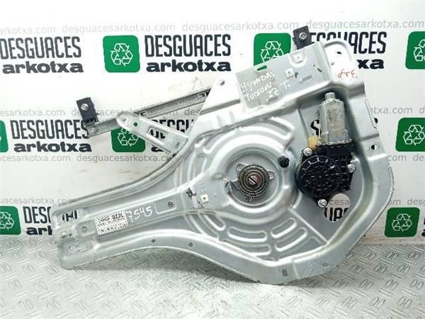 ELEVALUNAS ELECTRICO TRA. IZDO. Hyundai Tucson 2.0 CRDI (JM) VGT 4X4 140CV (2006-2010) (103 KW) - 24945 / D4EA