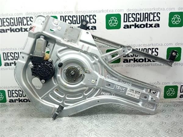 ELEVALUNAS ELECTRICO TRA. DCHO. Hyundai Tucson 2.0 CRDI (JM) VGT 4X4 140CV (2006-2010) (103 KW) - 24946 / D4EA