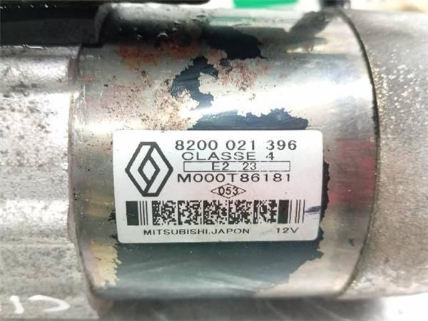 MOTOR ARRANQUE Renault Clio 1.5 DCI II (CB) 80CV (2001-2005) (60 KW) - 25056 / K9K B7