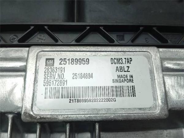 CENTRALITA MOTOR UCE Chevrolet Cruze 2.0 CDI (J300) 163CV (2010-....) (120 KW) - 25126 / Z20D1