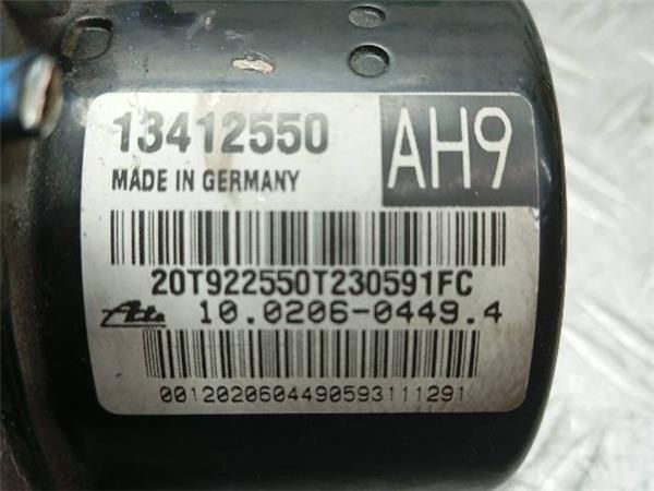 NUCLEO ABS Chevrolet Cruze 2.0 CDI (J300) 163CV (2010-....) (120 KW) - 25128 / Z20D1