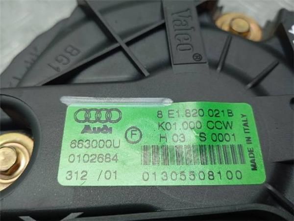 VENTILADOR CALEFACCION Audi A4 1.9 TDI AVANT (B6) (8E) 130CV (00-04) (96 KW) - 25339 / AWX