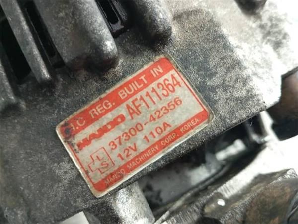 ALTERNADOR Hyundai H1 2.5 TD CORTA 80CV (1997-2004) (59 KW) - 25365 / 4BF-E