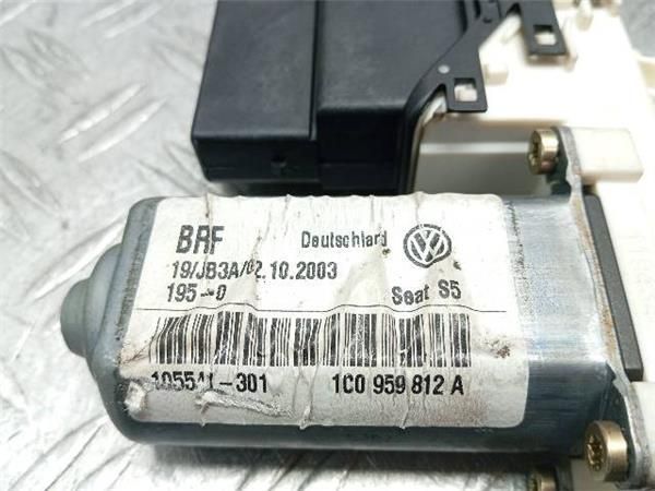MOTOR ELEVALUNAS TRA. DCHO. Seat Toledo 1.9 TDI II (1M2) 110CV (1998-2004) (81 KW) - 25385 / ASV