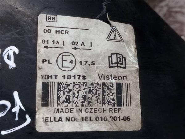 FARO DEL. DCHO Ford Focus 2.0 TDCI II (DA) 136CV (2004-2012) (100 KW) - 25423 / G6DA