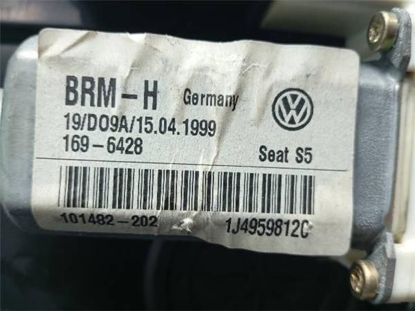 ELEVALUNAS ELECTRICO TRA. DCHO. Seat Toledo 1.9 TDI II (1M2) 110CV (1998-2004) (81 KW) - 25468 / AHF