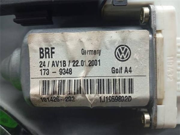 ELEVALUNAS ELECTRICO DEL. DCHO. Volkswagen Golf 2.0 G IV (1J1) 115CV (1998-2004) (85 KW) - 25472 / AQY