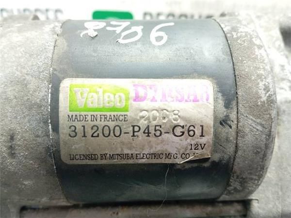 MOTOR ARRANQUE Honda Accord 2.0 G (CE8) 131CV (1996-1998) (96 KW) - 25497 / F20Z1