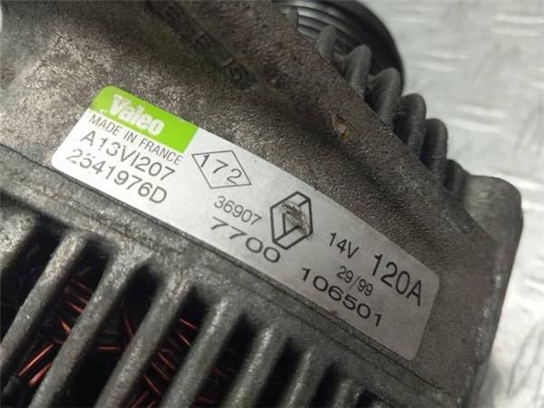 ALTERNADOR Renault Laguna 1.9 DTI I (B56) 98CV (1997-2001) (72 KW) - 25506 / F9QF7
