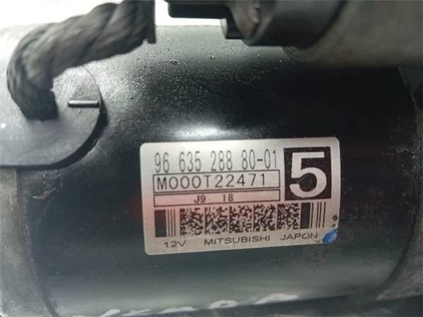 MOTOR ARRANQUE Citroen Xsara 1.6 HDI PICASSO (CH) 109CV (2004-2011) (80 KW) - 25526 / 9HZ