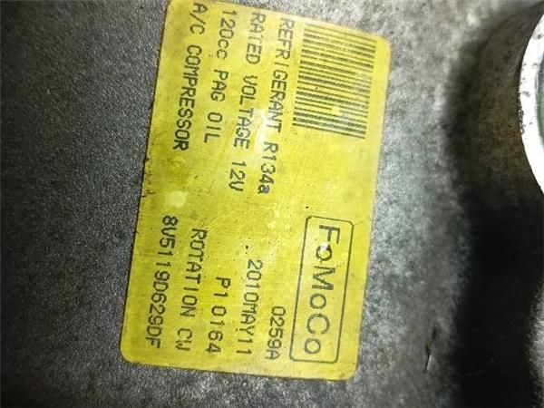 COMPRESOR AIRE ACOND. Ford Fiesta 1.4 TDCI VI (JA8) 68CV (2008-2012) (50 KW) - 25645 / F6JD