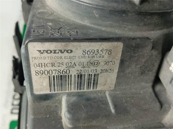 FARO DEL. DCHO Volvo S60 2.4 D I (2001-2010) 163CV (120 KW) - 25804 / D5244T