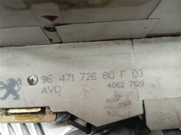 CERRADURA PUERTA DEL. DCHA. Citroen C4 1.4 G SX (LC) 90CV (2004-2011) (65 KW) - 25816 / KFU