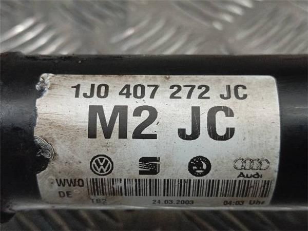TRANSMISION DEL. DCHA. Volkswagen Golf 1.6 G IV (1J1) 105CV (2000-2005) (77 KW) - 25870 / BCB