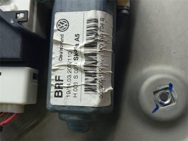 MOTOR ELEVALUNAS TRA. DCHO. Skoda Octavia 1.9 TDI (1Z5) 4X4 105CV (2004-2010) (77 KW) - 25957 / BKC