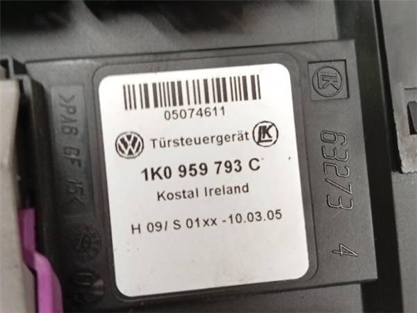 ELEVALUNAS ELECTRICO DEL. IZDO. Skoda Octavia 1.9 TDI (1Z5) 4X4 105CV (2004-2010) (77 KW) - 25961 / BKC