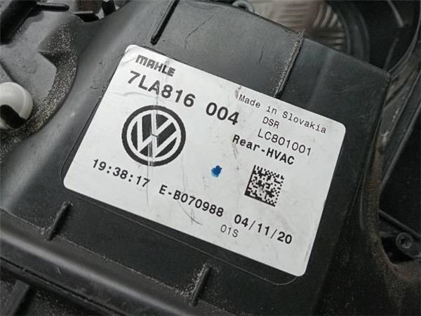 CLIMATIZADOR AIRE Volkswagen California 2.0 TDI T6 204CV (2015-....) (150 KW) - 25967 / CXE