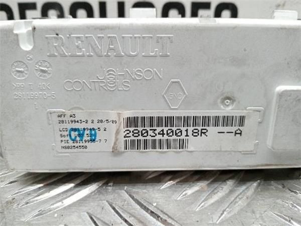PANTALLA Renault Clio 1.2 G III (BR) 101CV (2007-2014) (74 KW) - 25973 / D4FH7