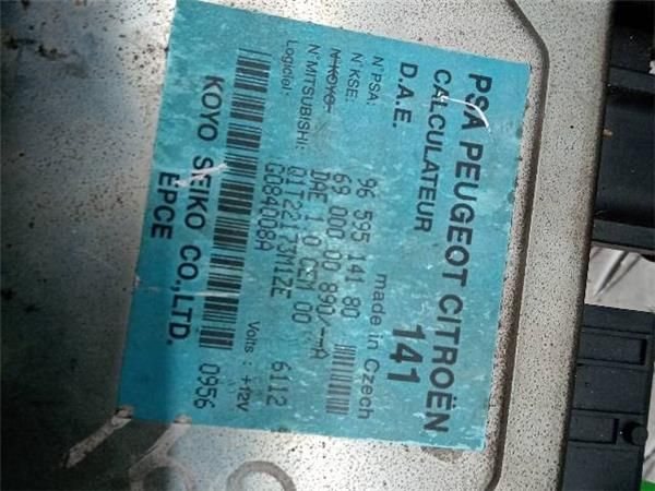 MODULO ELECTRONICO Citroen C3 1.4 G (FC) 73CV (2002-2010) (54 KW) - 25984 / KFV