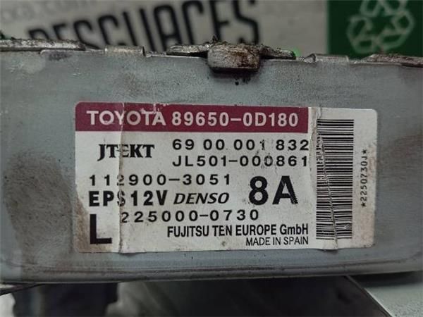 MODULO ELECTRONICO Toyota Yaris 1.3 G II (P9) (2008-2011) 101CV (74 KW) - 26048 / 1NR
