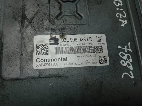 CENTRALITA MOTOR UCE Seat Ibiza 1.6 TDI IV (6J) 105CV (2009-2015) (77 KW) - 26080 / CAY