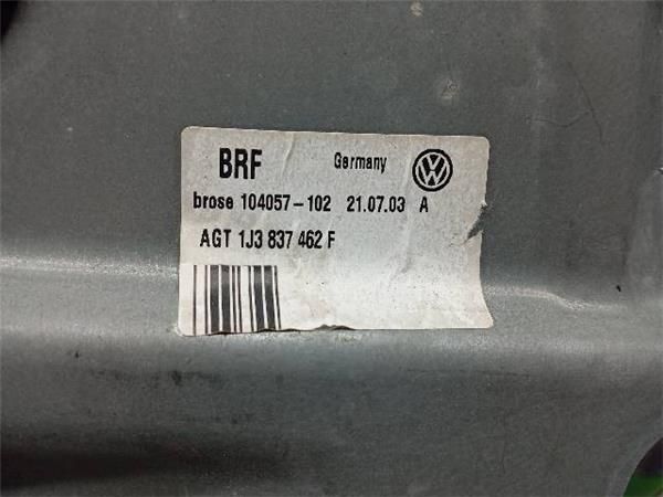 MOTOR ELEVALUNAS DEL. DCHO. Volkswagen Golf 1.9 TDI IV (1J1) (1997-2004) 90CV (66 KW) - 26162 / AGR