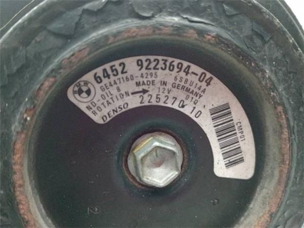 COMPRESOR AIRE ACOND. BMW 520 2.0 D SERIE 5 GT (F07) 184CV (2011-2017) (135 KW) - 26178 / N47D20C