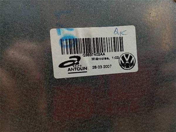 MOTOR ELEVALUNAS DEL. DCHO. Volkswagen Polo 1.4 TDI (9N) (2005-2009) (59 KW) - 26198 / BNV