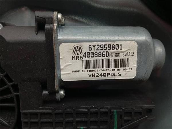 MOTOR ELEVALUNAS DEL. DCHO. Volkswagen Polo 1.4 G (9N3) (2005-2010) (55 KW) - 26206 / BKY
