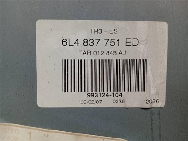 MOTOR ELEVALUNAS DEL. IZDO. Seat Ibiza 1.9 TDI 6L (74 KW) - 26249 / AXR