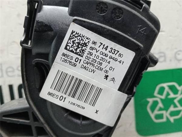 PEDAL ACELERADOR Peugeot 208 1.4 HDI I 68CV (2012-...) (50 KW) - 26451 / 8H01