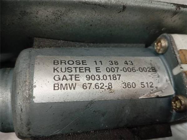 MOTOR ELEVALUNAS DEL. DCHO. BMW 523 2.5 G SERIE 5 (E39) 170CV (1995-2000) (125 KW) - 26461 / 256S3