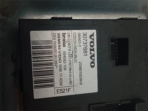 MOTOR ELEVALUNAS DEL. DCHO. Volvo V50 2.0 D (MW) 136CV (2004-2010) (100 KW) - 26487 / D4204T